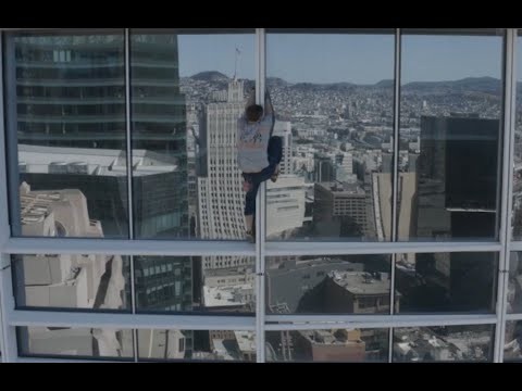 Maison DesChamps Pro life Spiderman - Climbing Skyscrapers in Just Jeans and T-shirt For The Unborn
